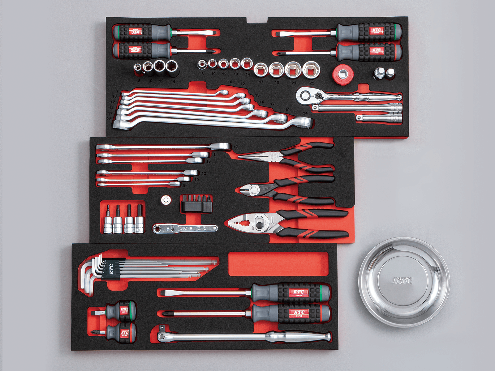 工具セット(チェストタイプ)[66点] | KTCツールオフィシャルサイト