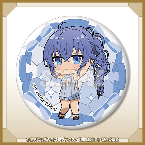 無職転生 ロキシー ニットワンピ ホロ 缶バッジ 4点セット 無職転生Ⅱ