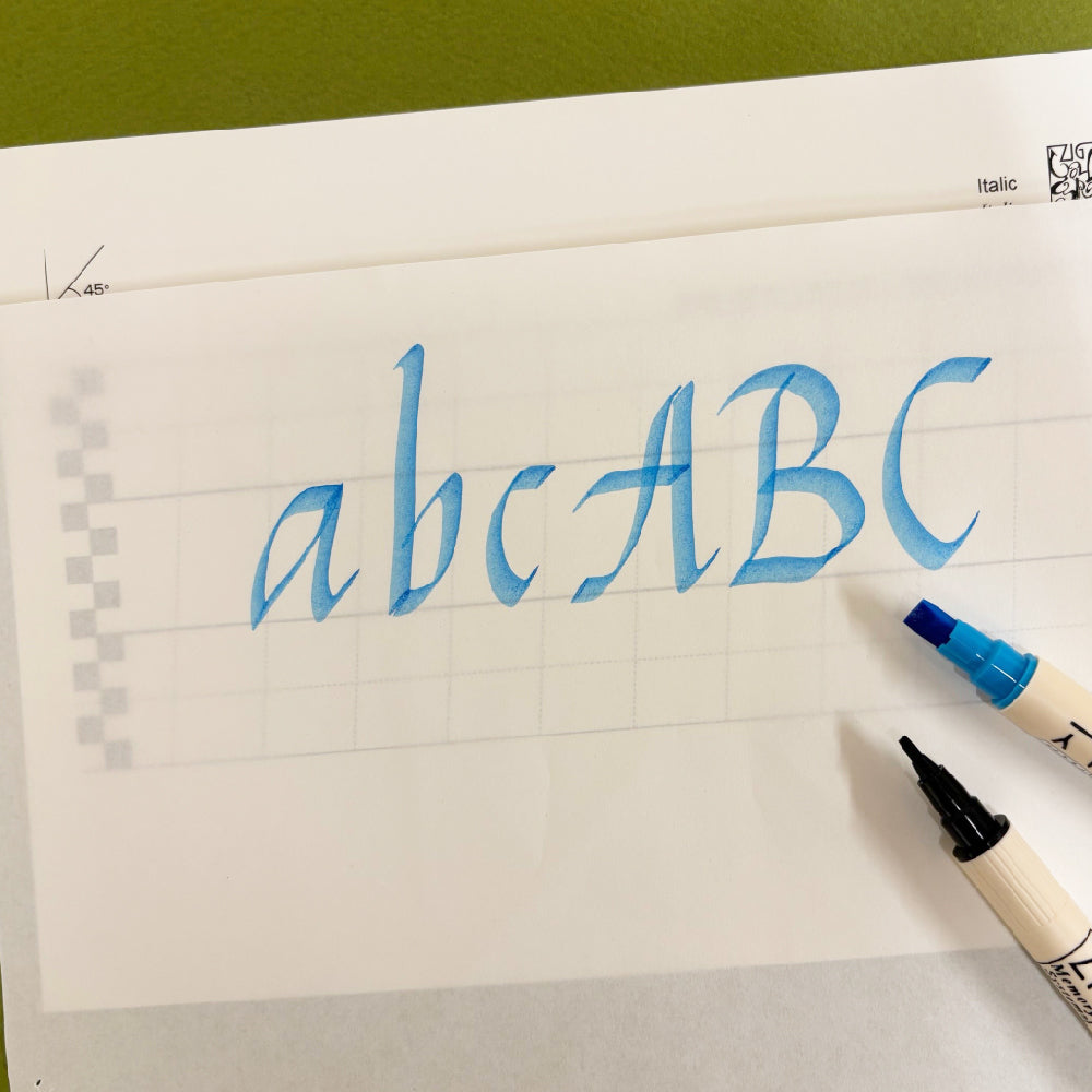 ZIGカリグラフィー練習用紙 80枚 (ECF100-3)