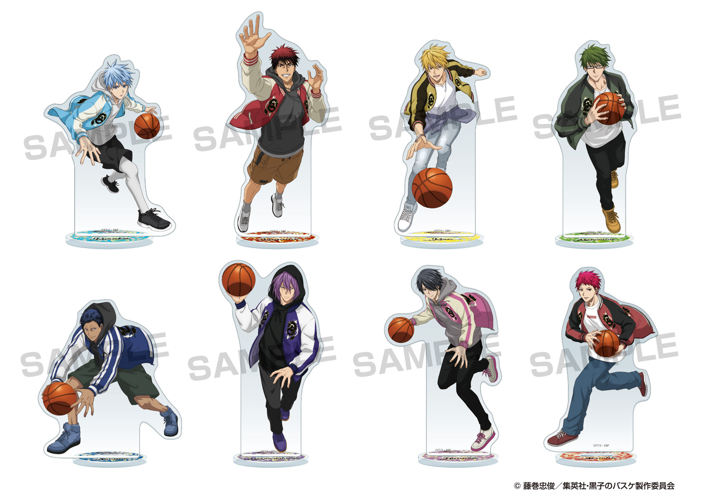 黒子のバスケ ジャンプフェスタ クランチチョコ 特典 緑間 黒子の