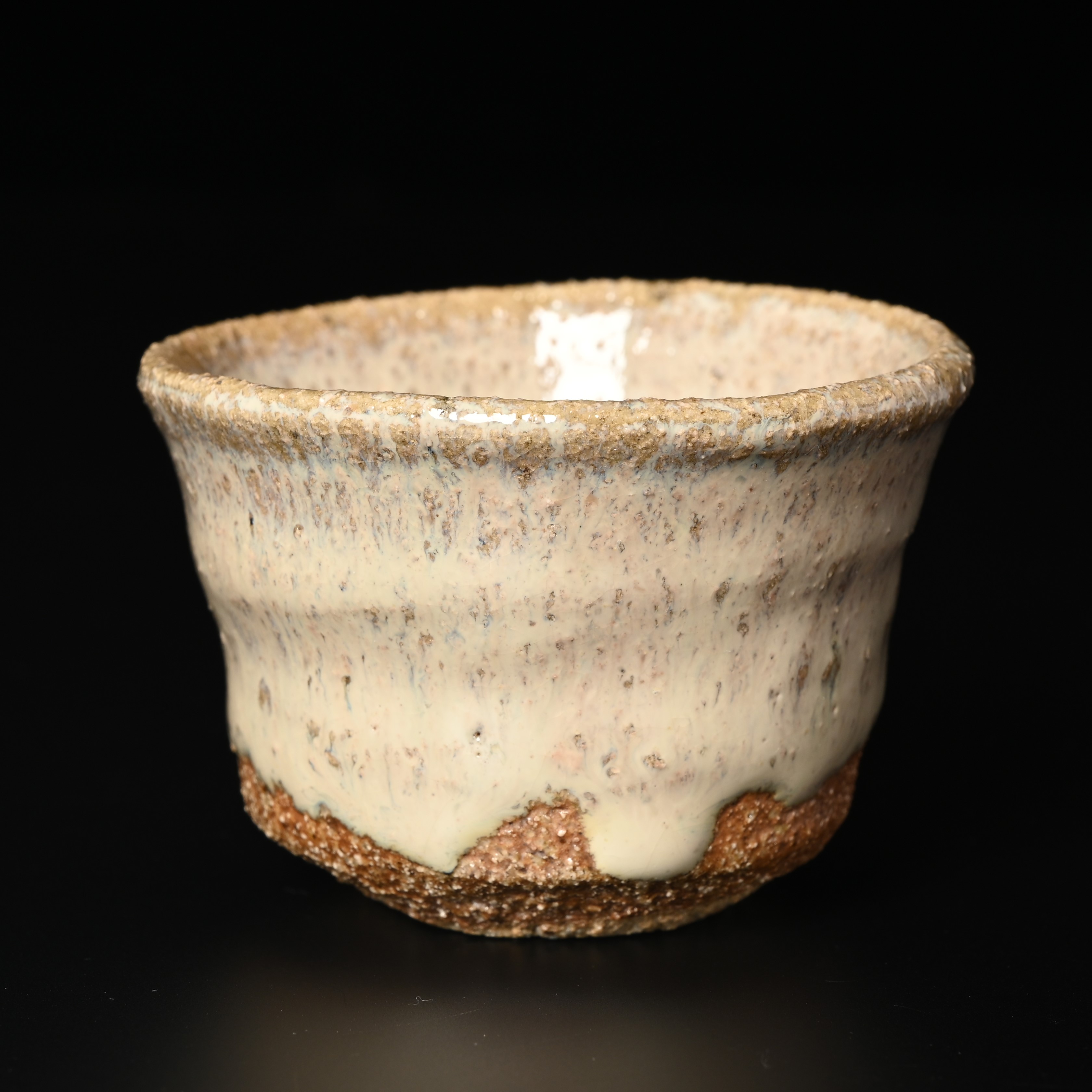 西岡小十 斑唐津ぐい呑 | 銀座 黒田陶苑オンラインショップ