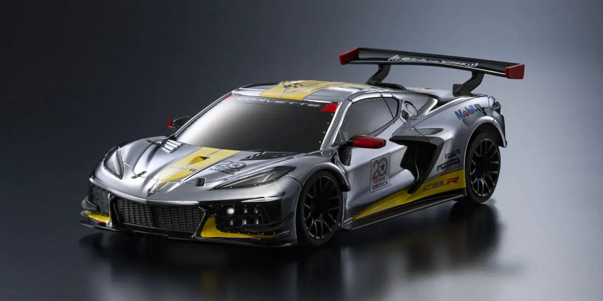 MINI-Z RWD MR-04 readyset CHEVROLET® CORVETTE® C8.R Chrome