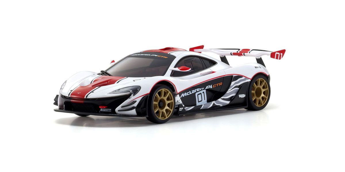 MINI-Z MR03 RWD Series Ready Set McLaren P1™ GTR White/Red 32324WR