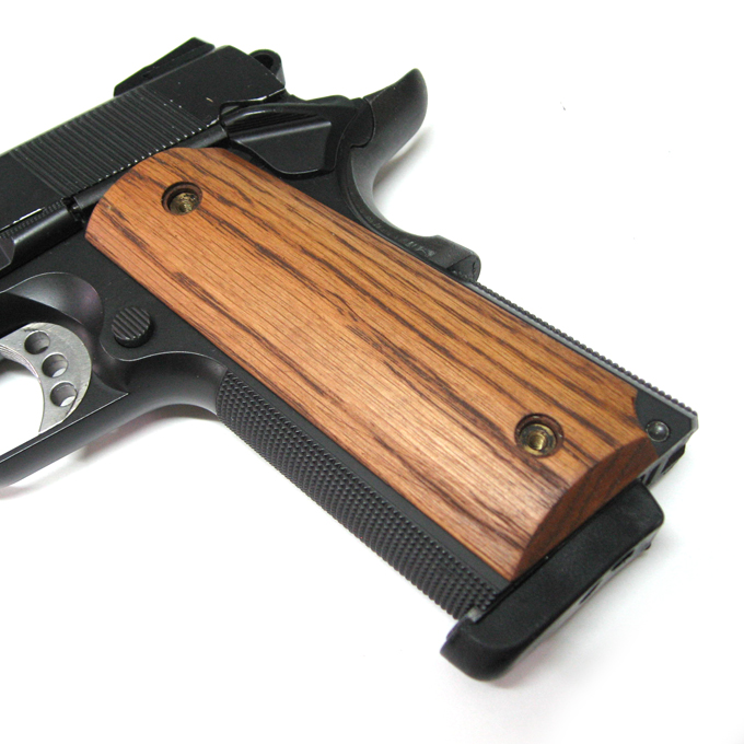 L.A.ホビーショップ / マルイ M1911用 木製グリップ /楢(ナラ)材製