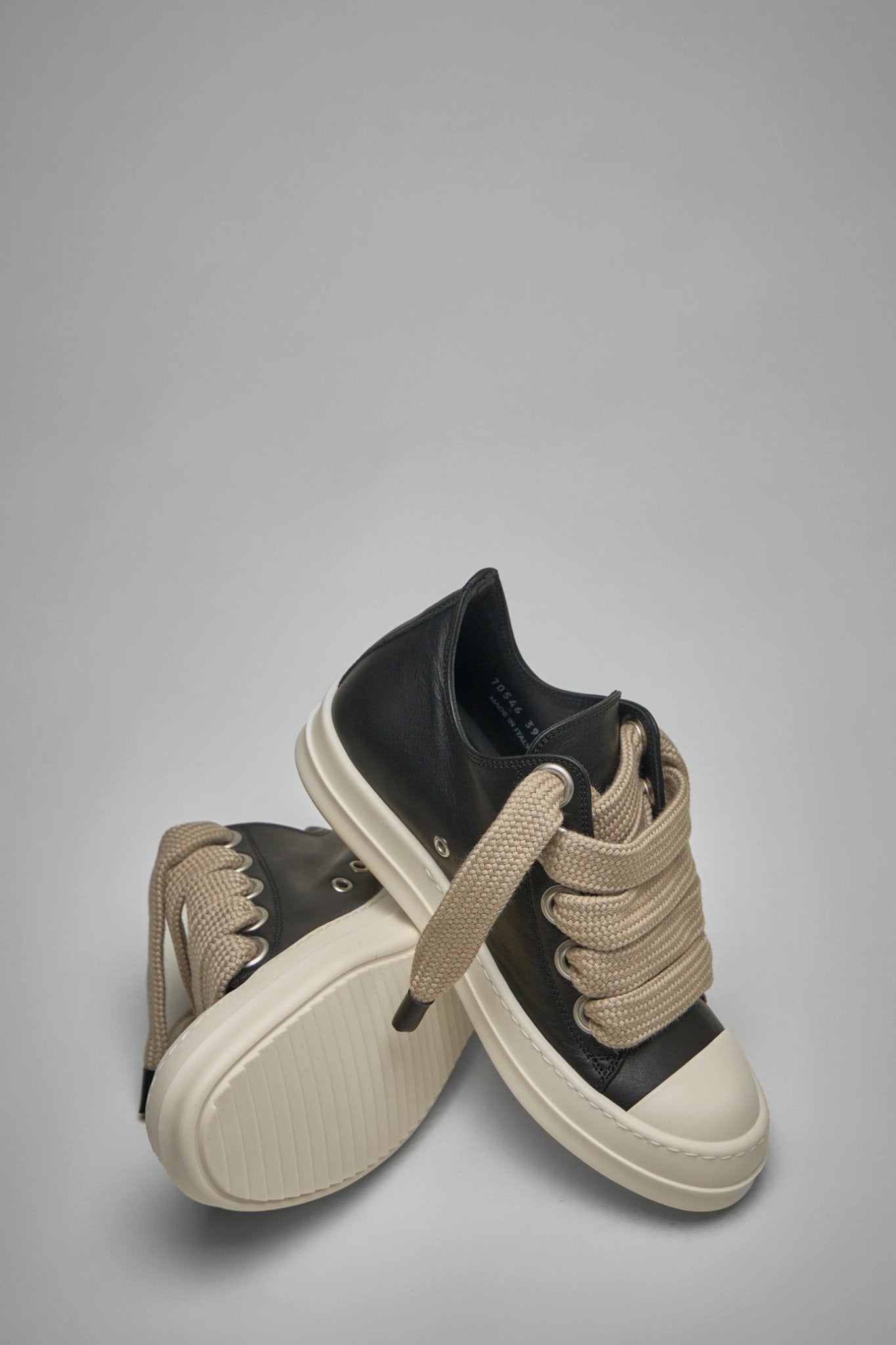 Rick Owens Jumbolace Low Sneaks - LABELS