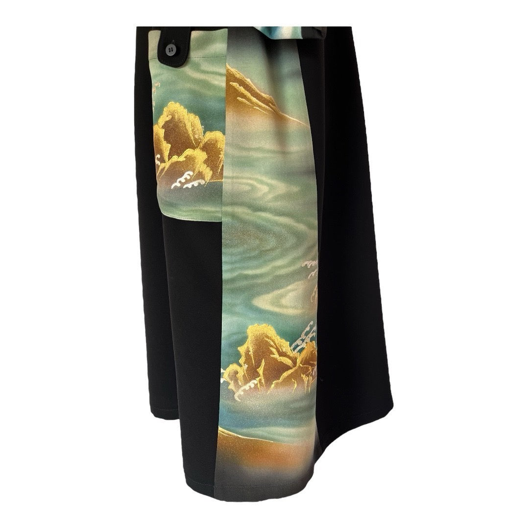 着物リメイクワンピース（OP-03-6006） - Marché en ligne de la beauté