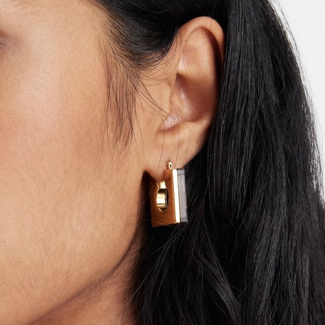JACQUEMUS - Rond Carre earrings イヤリング / ロンド・カレ / 木製