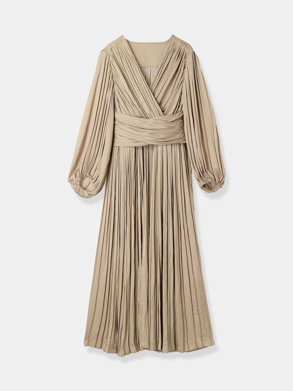 再入荷】Flare pleats Dress – L'AUBE BLANC