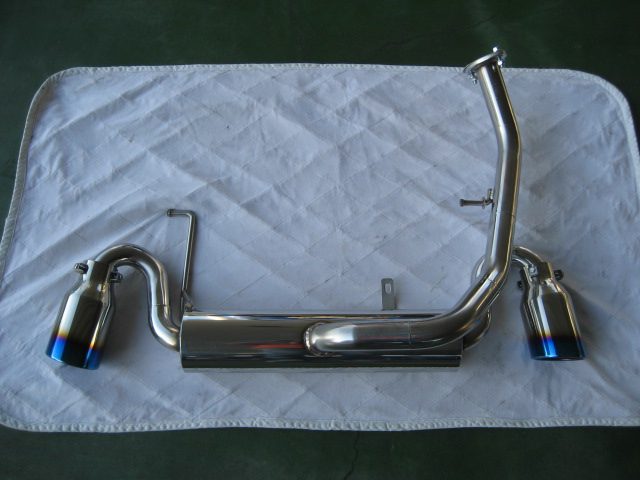 JWRC CUSTOM EURO RACER'S 左右W出し ユーロマフラー SUZUKI SWIFT