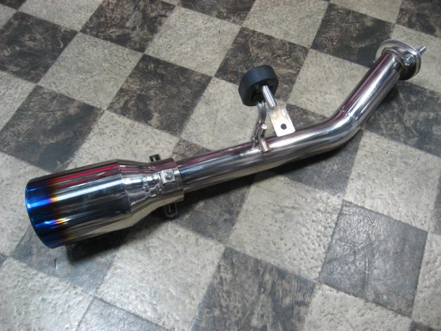 JWRC CUSTOM タイプ2 右出しシングルリヤマフラー SUZUKI SWIFT SPORT