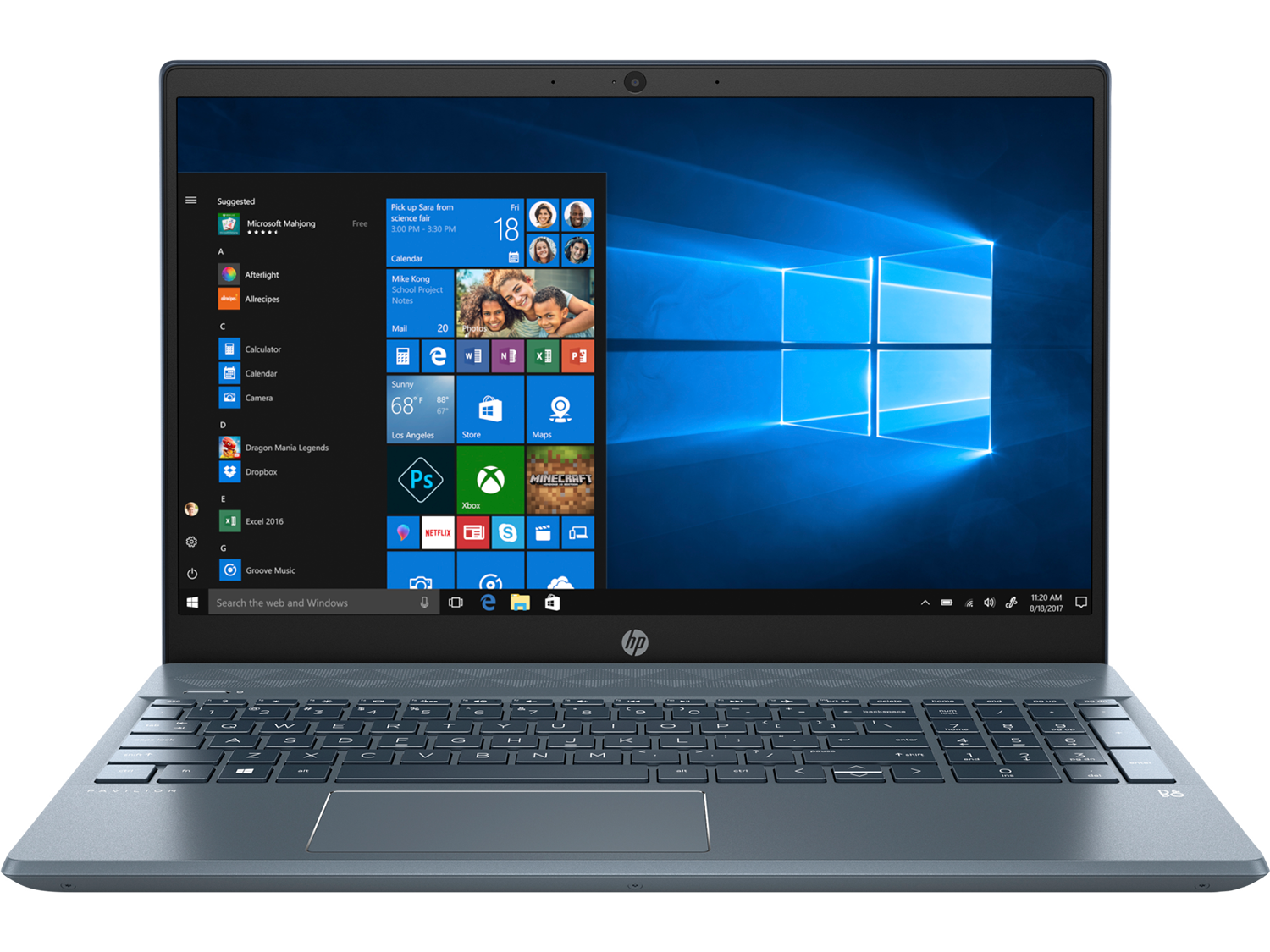 HP Pavilion 15 (15-cs) - i7-1065G7 · MX250 · 15.6”, Full HD (1920