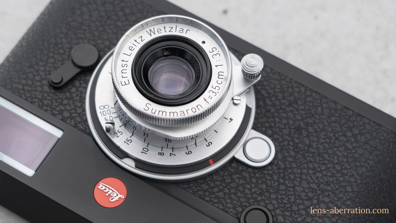 Erinst Leitz Wetzlar Summaron 35mm F3.5 L 前期型 外観レビュー