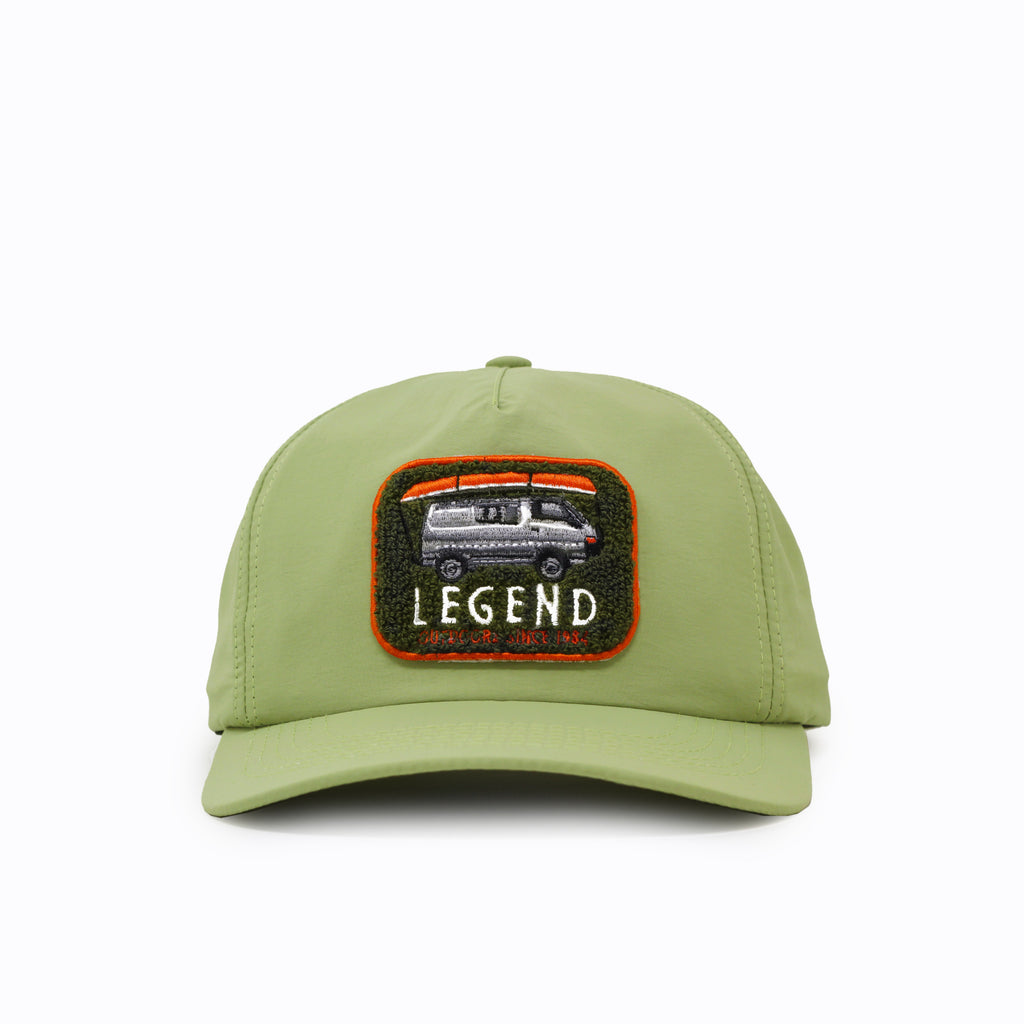 Roadtripper 5-Panel Nylon Strapback | Legend