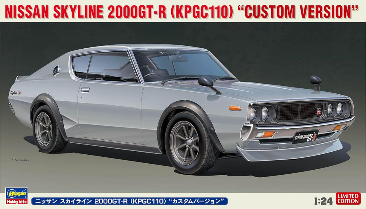 Hasegawa 1/24 Nissan Skyline 2000GT-R (KPGC110) Custom Version