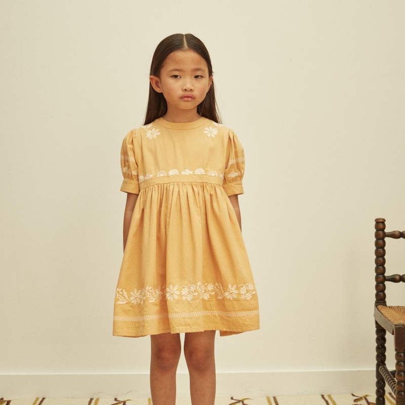 Apolina（アポリナ）2026SS MYA DRESS - vintage malba - キッズ