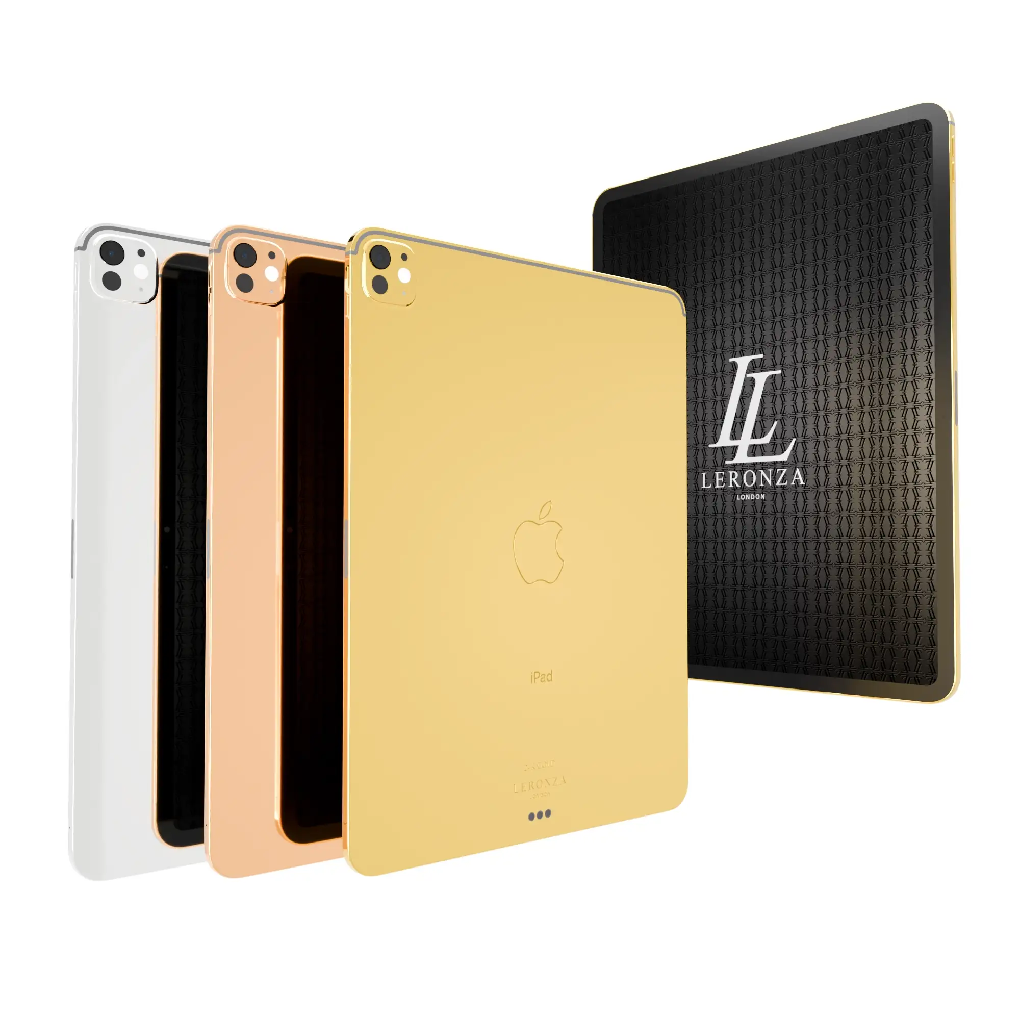 New 24K Gold Apple iPad Pro customized by Leronza