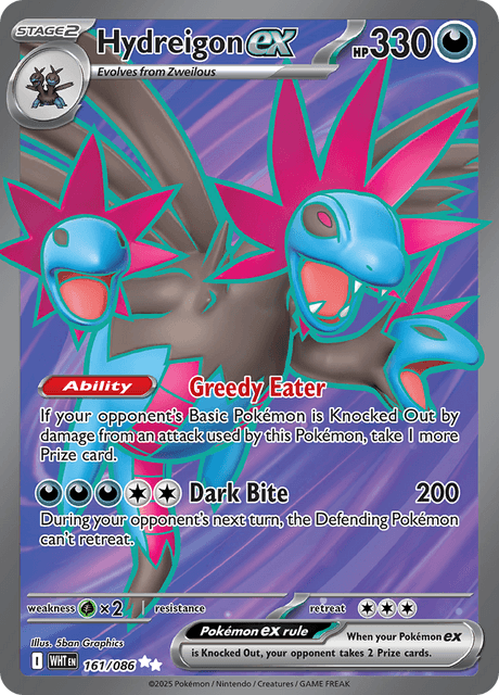 Hydreigon ex - White Flare (WHT) #161 – Limitless