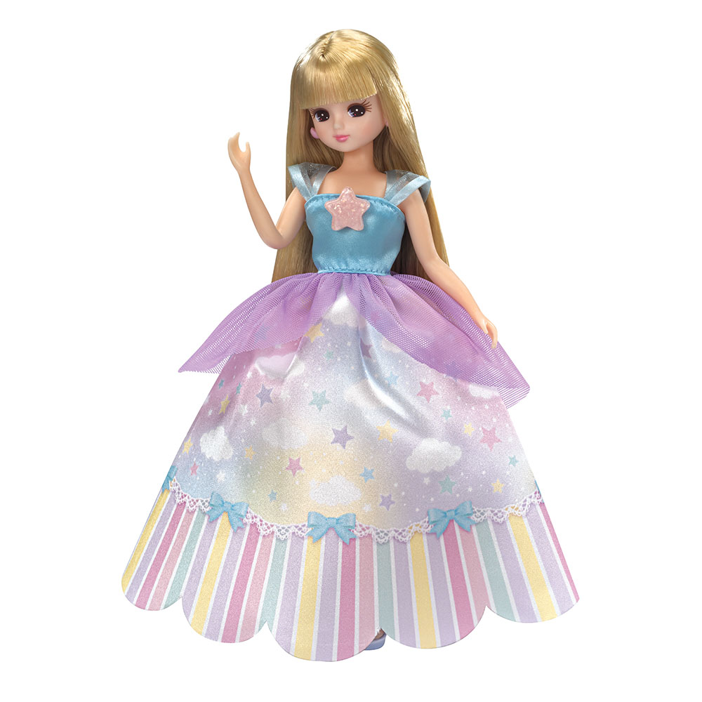 LW－03 おそらのロングドレス｜商品情報｜リカちゃん｜タカラトミー