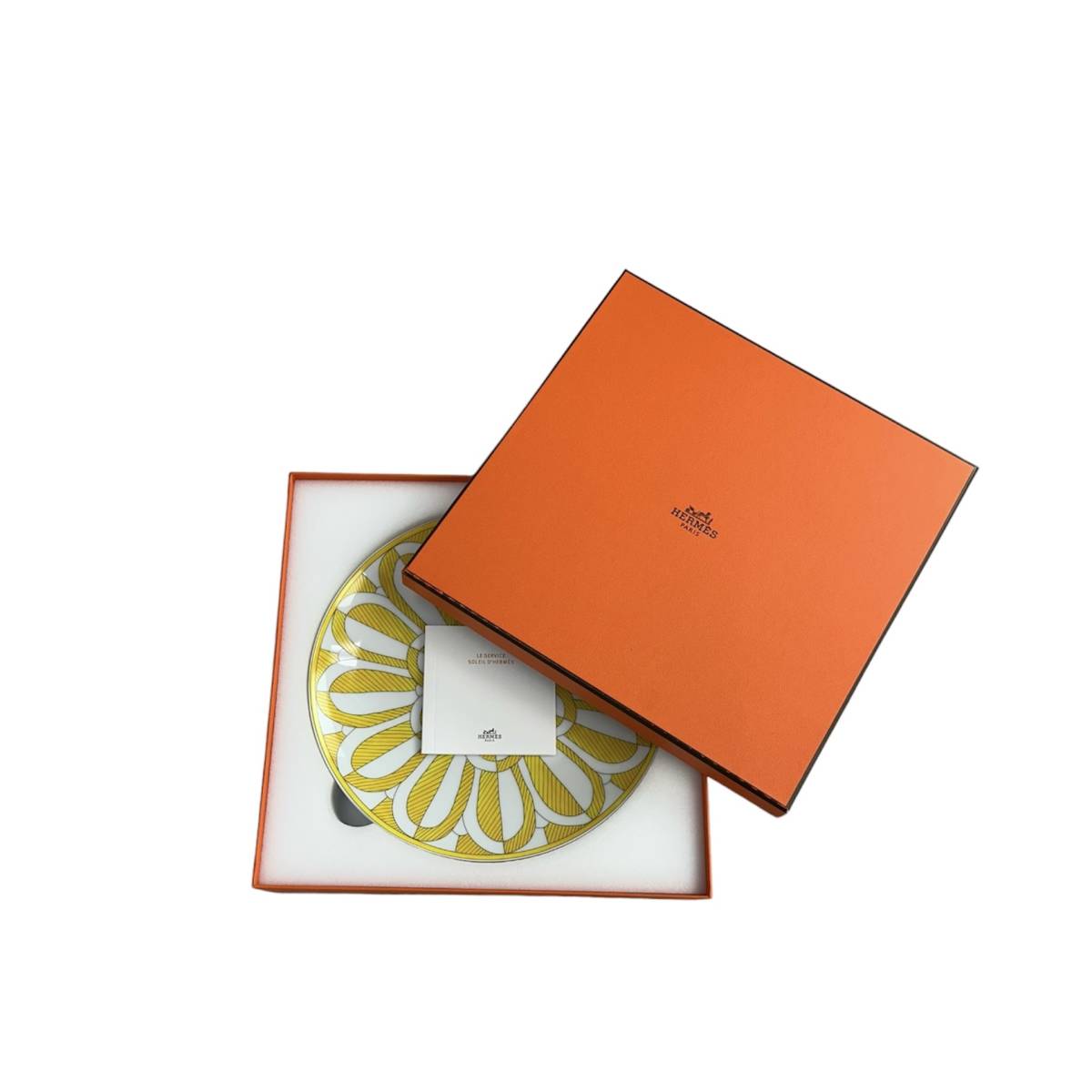 HERMES / デザートプレート《ソレイユ・ドゥ・エルメス》 2枚セット