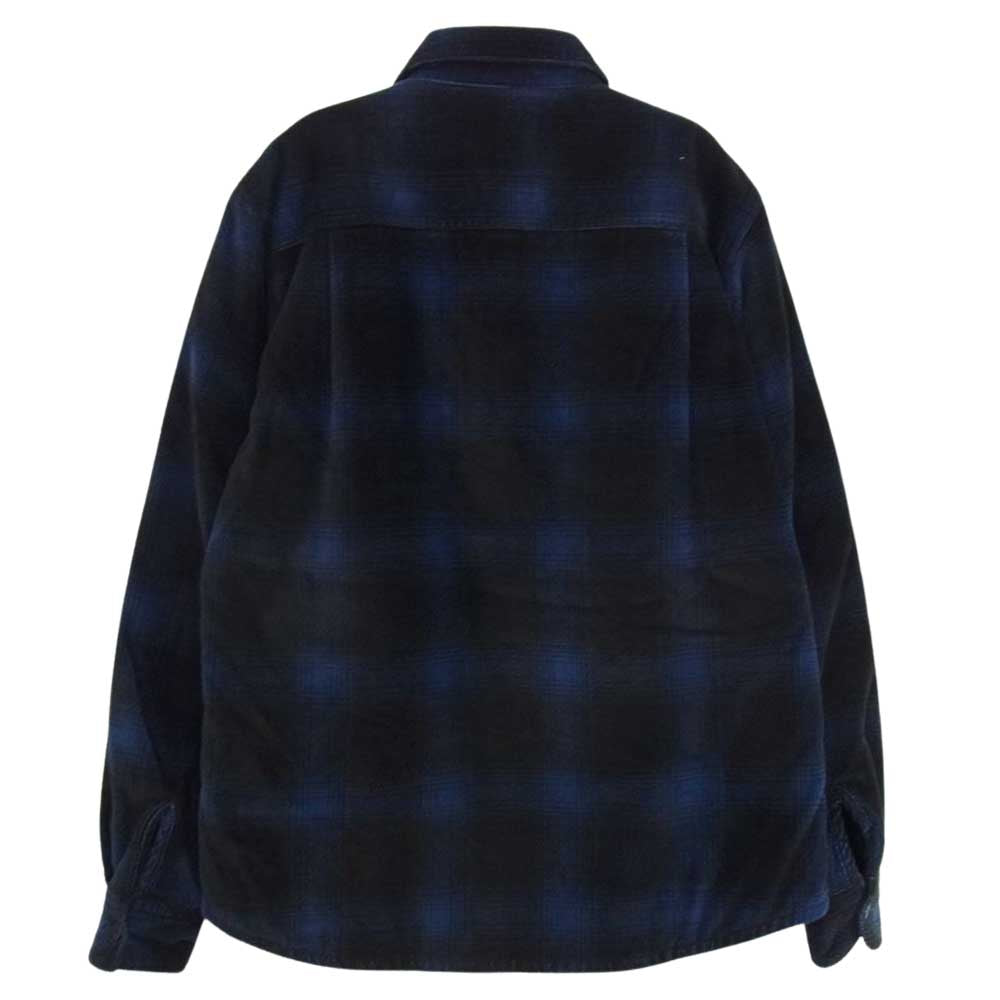 Ron Herman ロンハーマン CORD CHECK SHIRT 中綿 キルティング