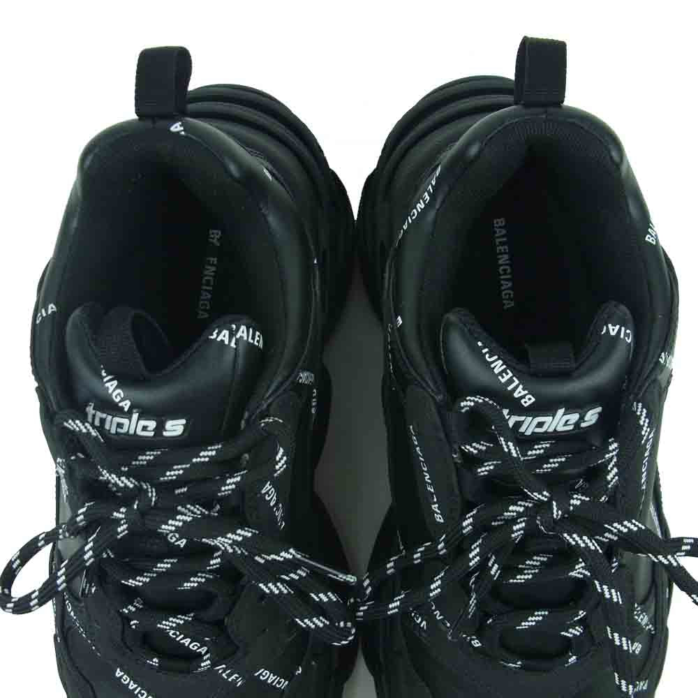 BALENCIAGA バレンシアガ 536737 Allover Logo TRIPLE S トリプルエス