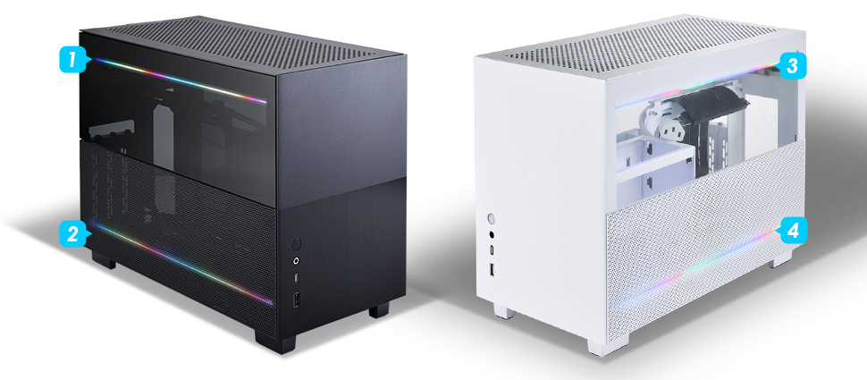 Q58 ARGB LED ストリップ キット - LIAN LI は PC ケースの大手