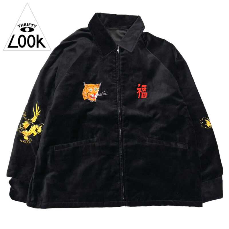 THRIFTYLOOKスリフティルックSOUVENIRVIET-NAMJACKETCOTTONVELOUR
