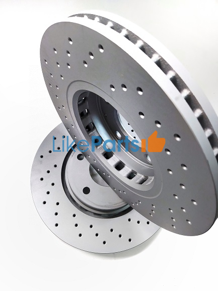 Диск передний Мазда 6 (2019-по н.в.) Zimmermann с перфорацией