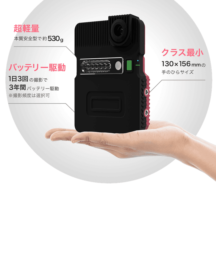 LC-EX10：完全無線型 防爆IoTカメラ | LiLz株式会社（リルズ）