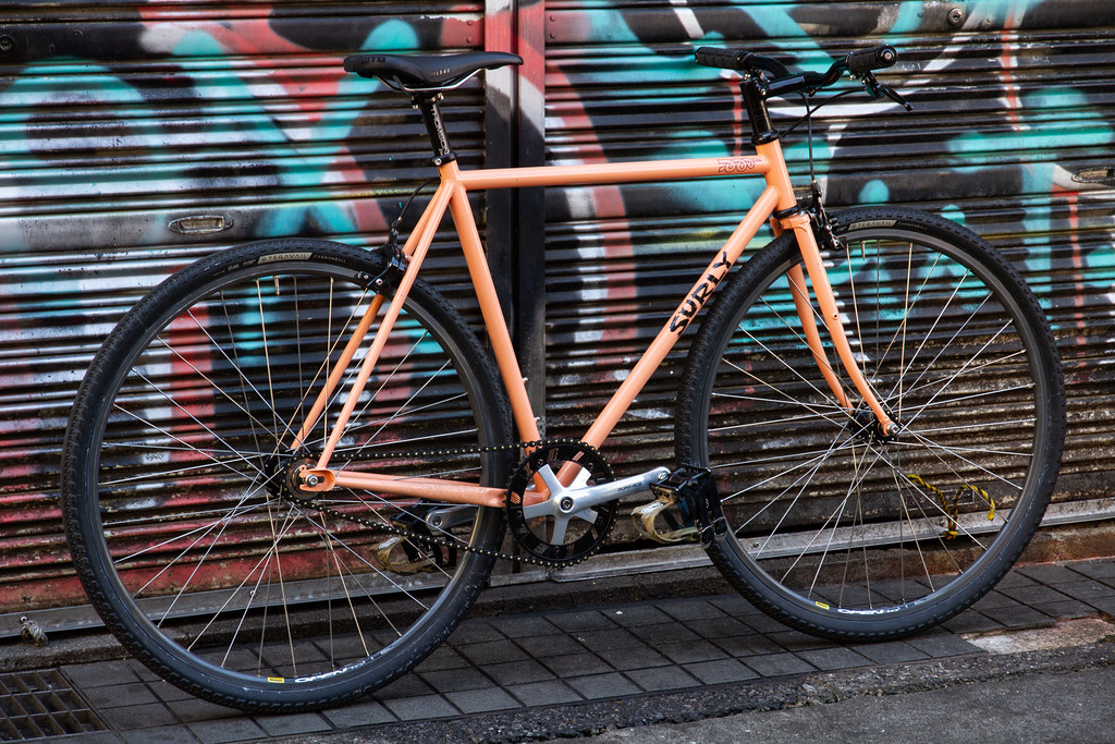 Clint's *SURLY* steamroller / BUILT BY BLUE LUG - CUSTOMER'S BIKE