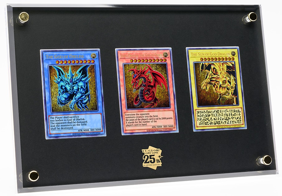 遊戯王「三幻神」スペシャルカードセット(ステンレス製)【抽選販売は