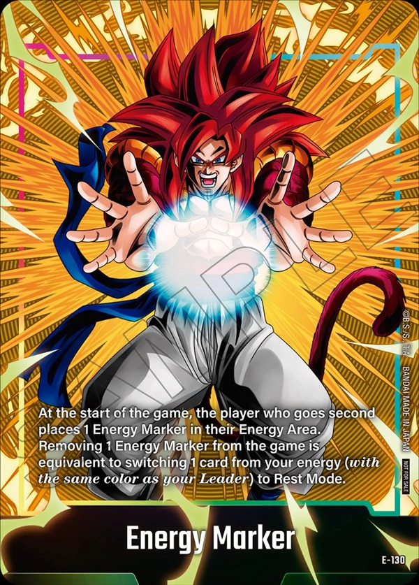 英語版 DBFW Energy Marker Pack -2nd Anniversary Edition- カード