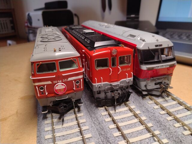 トラムウェイ 国鉄DD13 重連寒地型 M無し トラムウェイ 国鉄DD13 重