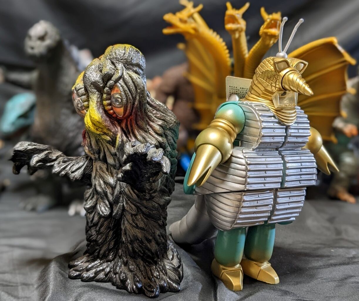 昭和ゴジラ東宝チャンピオンまつり（バンダイ）ソフビフィギュア 19体