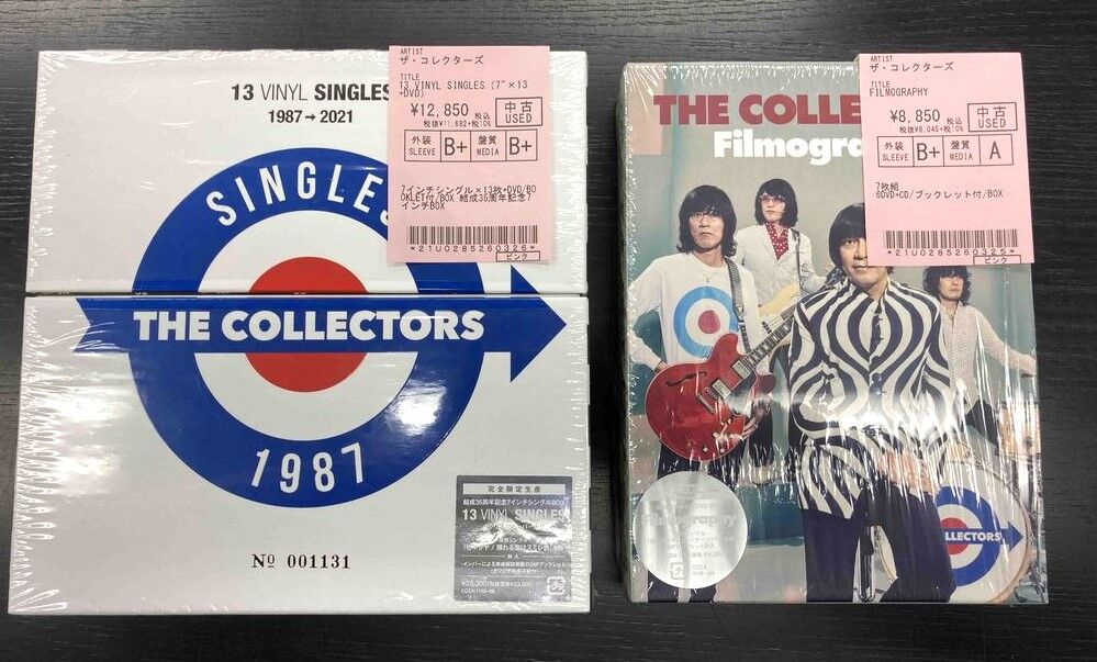 新着中古情報！ ザ・コレクターズのレコード/DVDなど入荷致しました