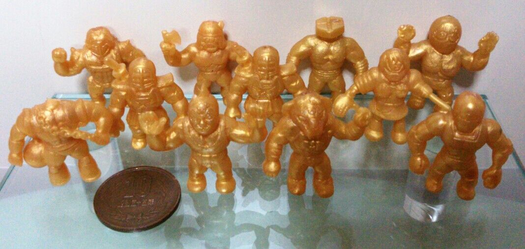 金色の消しゴム キン消し ガン消し 聖闘士星矢 スーパーマリオ ゲゲゲ