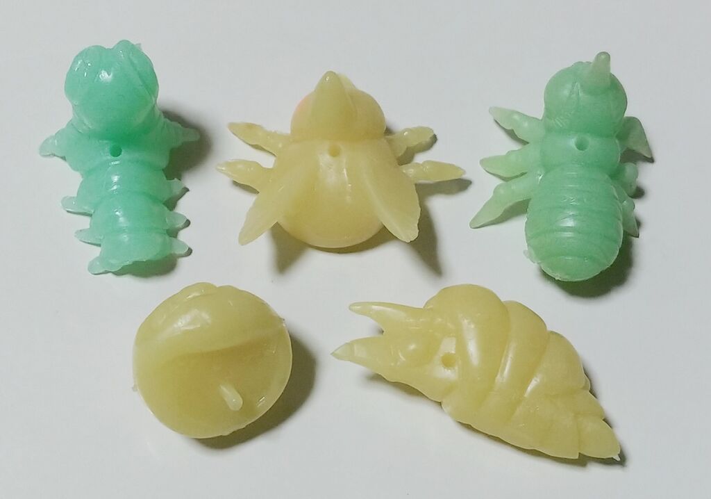 前編 ロッテ ファミコンチョコ 3弾 メトロイド 消しゴム 蓄光 リスト