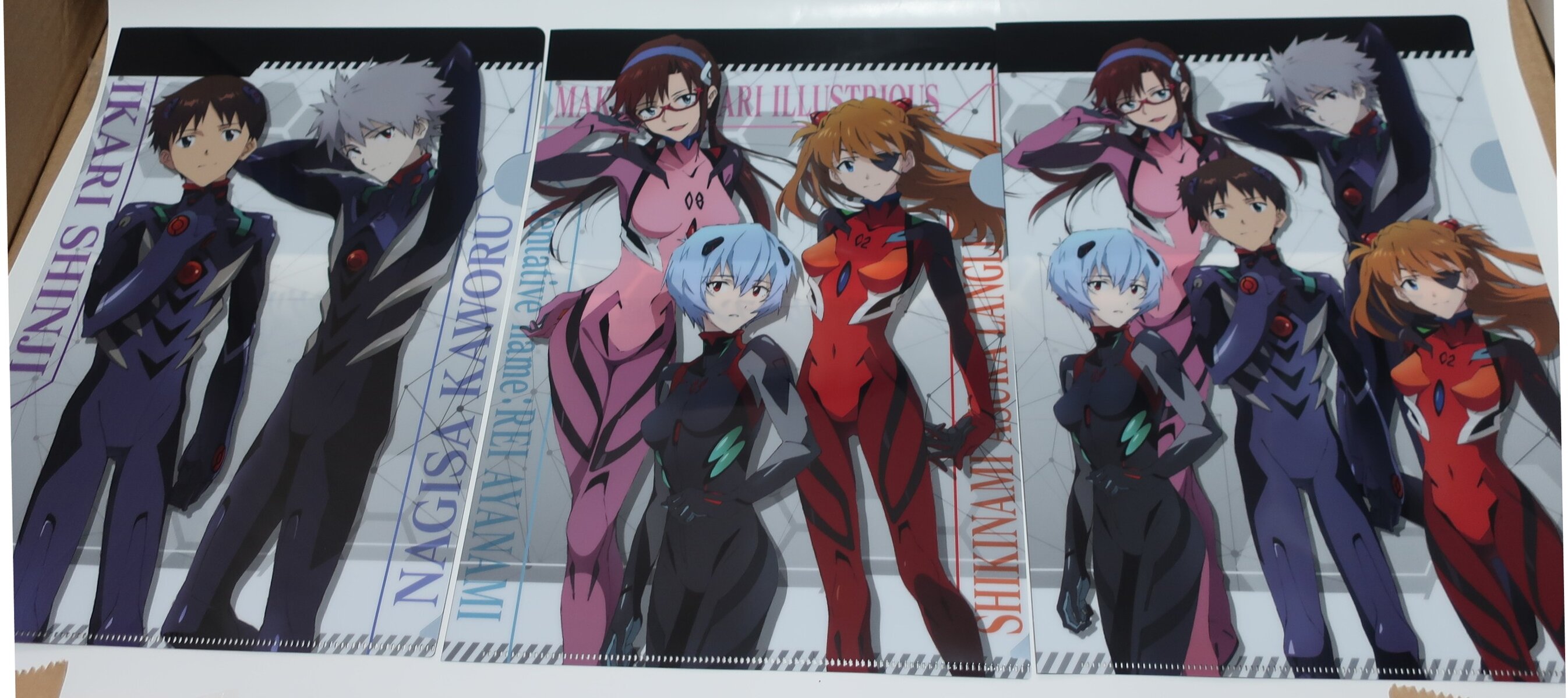 ヱヴァンゲリヲン新劇場版」Pontaカード+A4クリアファイル3枚セットが