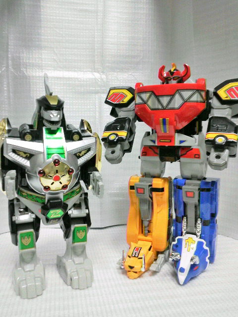 恐竜戦隊ジュウレンジャー DX6大守護獣超合神セット 獣帝大獣神編