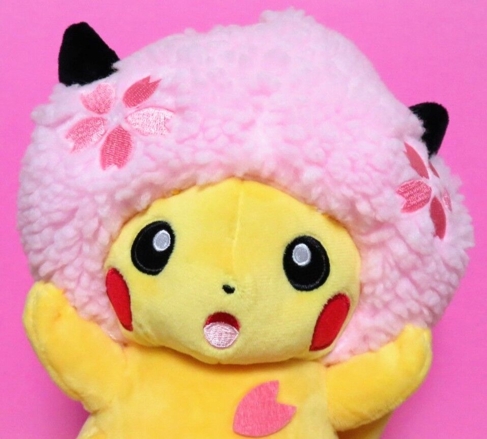 SAKURA AFRO！ポケセン限定】桜アフロのピカチュウ ぬいぐるみ : Chaos