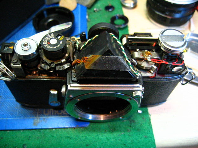 ミノルタ SR-7（初期型）のレストア : カメラと写真が大好きな毎日 +