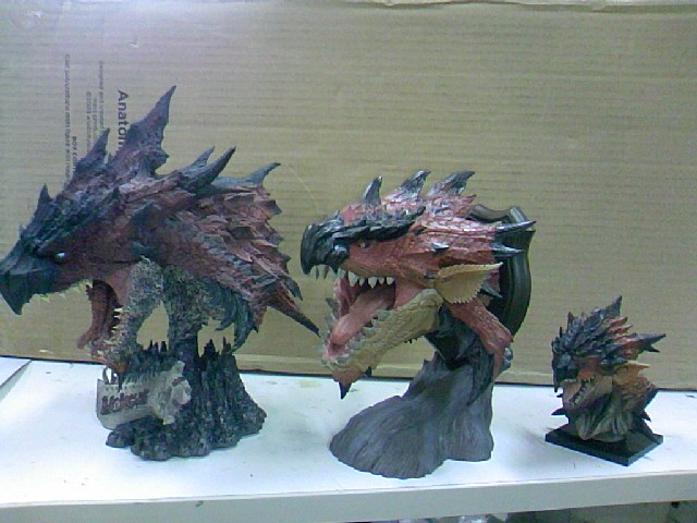 一番くじモンスターハンター : 真・大山竜の造形とかのブログ。
