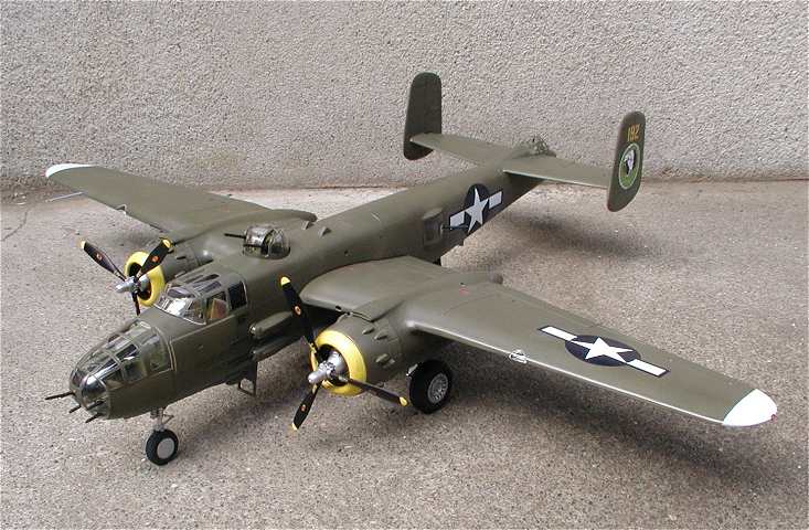 ◉B25Jミッチェル（MONOGRAM 1/48）2006年6月完成 : T.M.のプラモMUSEUM