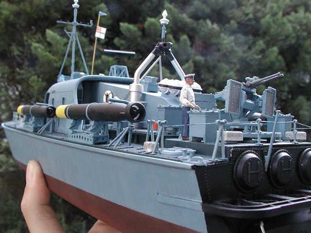 ◉高速魚雷艇ボスパー （TAMIYA 1/72）2005年10月完成 : T.M.のプラモ