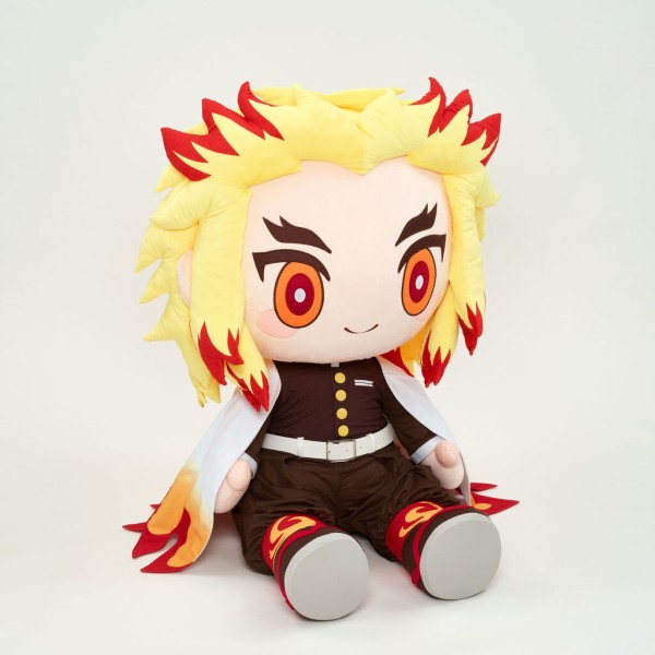 どきゅーと「鬼滅の刃」超特大ぬいぐるみ 煉獄杏寿郎 & 胡蝶しのぶ