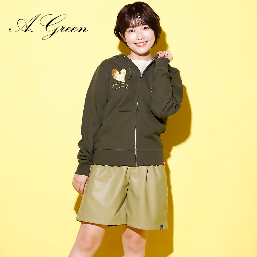 受注期間限定！坪北奈津美コラボ企画！コラボZIPパーカー◇坪北奈津美