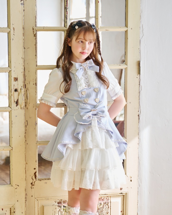 スピンドルカシュクールワンピース ｜ LIZ LISA（リズリサ）公式通販