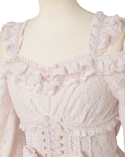 肩あきレースワンピース ｜ LIZ LISA（リズリサ）公式通販 ｜ Tokyo