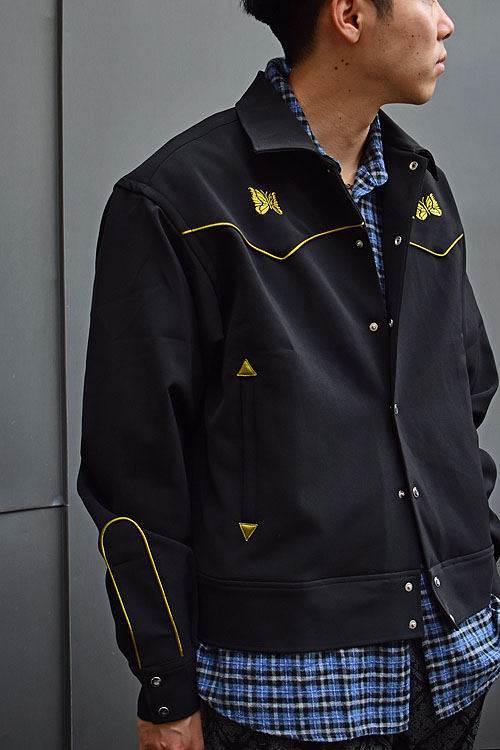 NEEDLES[ニードルズ] 23AW Piping Cowboy Jacket - Double Cloth