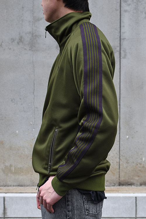 NEEDLES[ニードルズ] Track Jacket & Track Crew Neck Shirt - Poly Smooth